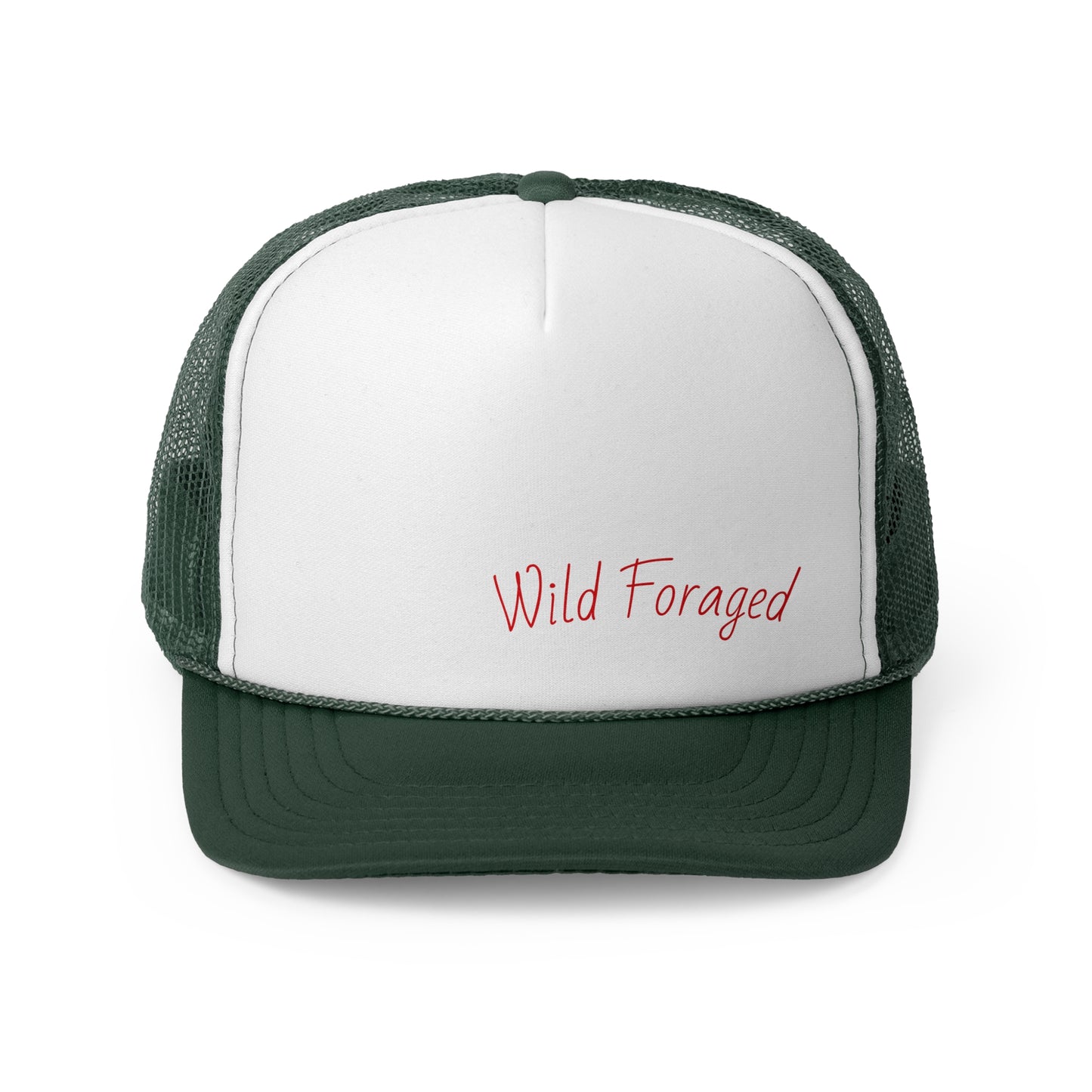 Wild Foraged Trucker Cap, Stylish Outdoor Hat, Gift for Nature Lovers, Camping & Hiking Accessory, Unisex Cap, Custom Headwear