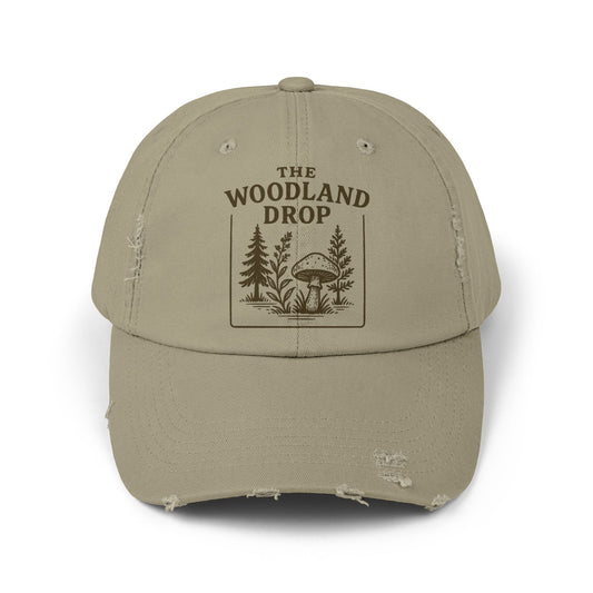 Distressed Woodland Drop Cap