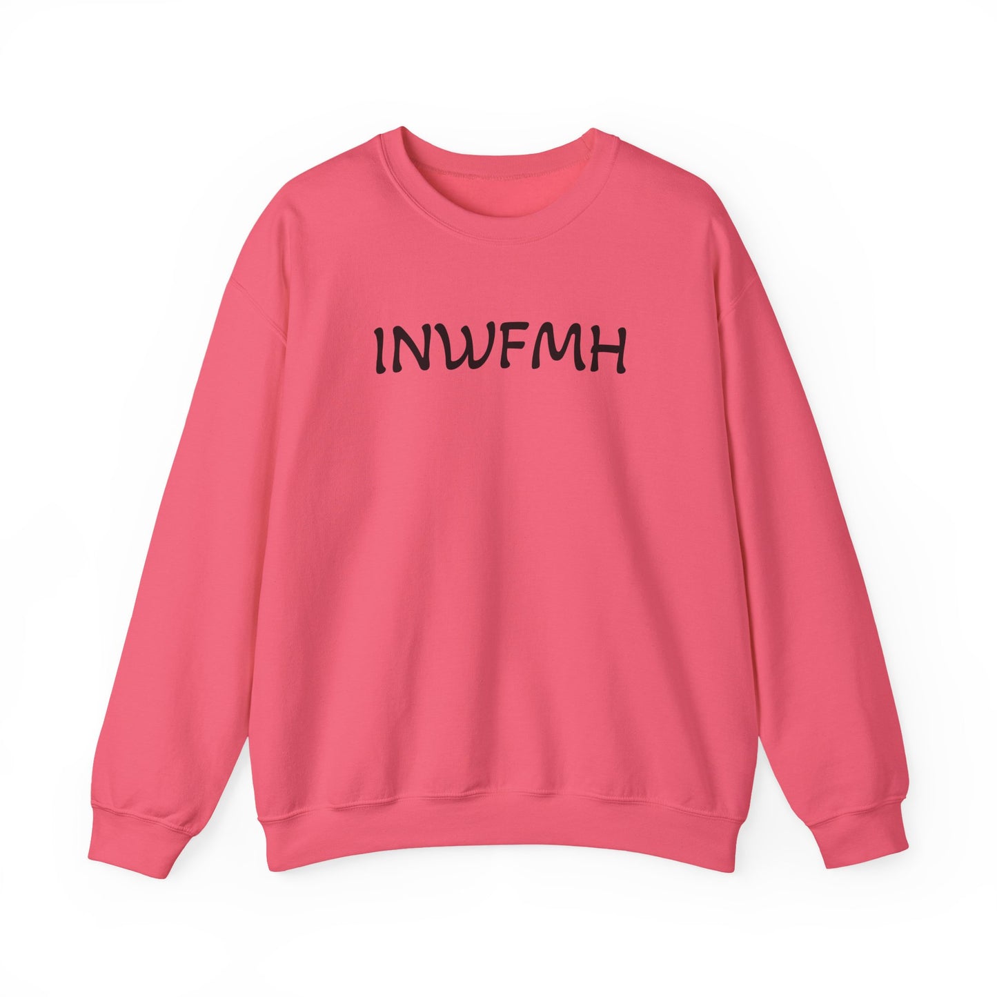 Casual Cozy INWFMH Plain Sweatshirt, Unisex Comfort Apparel, Trendy Fall Wardrobe, Ideal for Relaxed Days, Gift for Friends