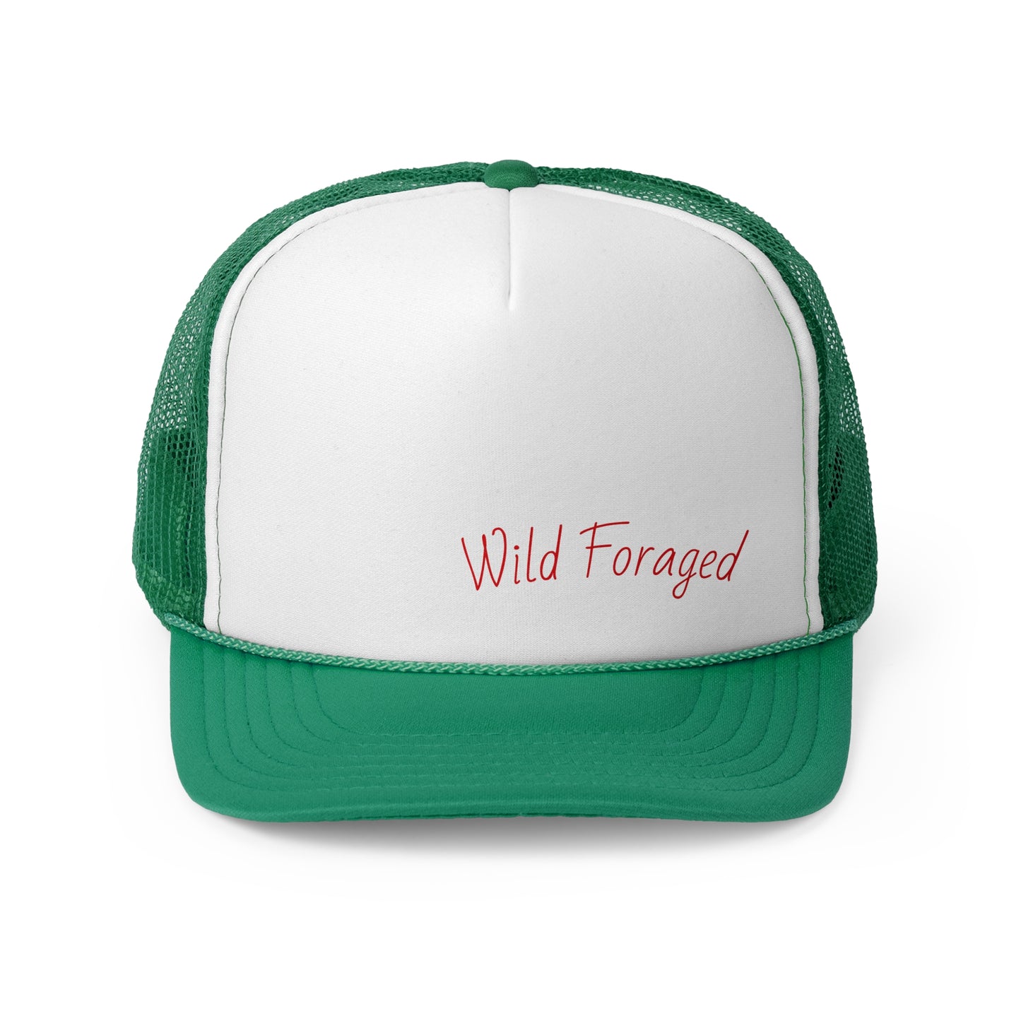 Wild Foraged Trucker Cap, Stylish Outdoor Hat, Gift for Nature Lovers, Camping & Hiking Accessory, Unisex Cap, Custom Headwear