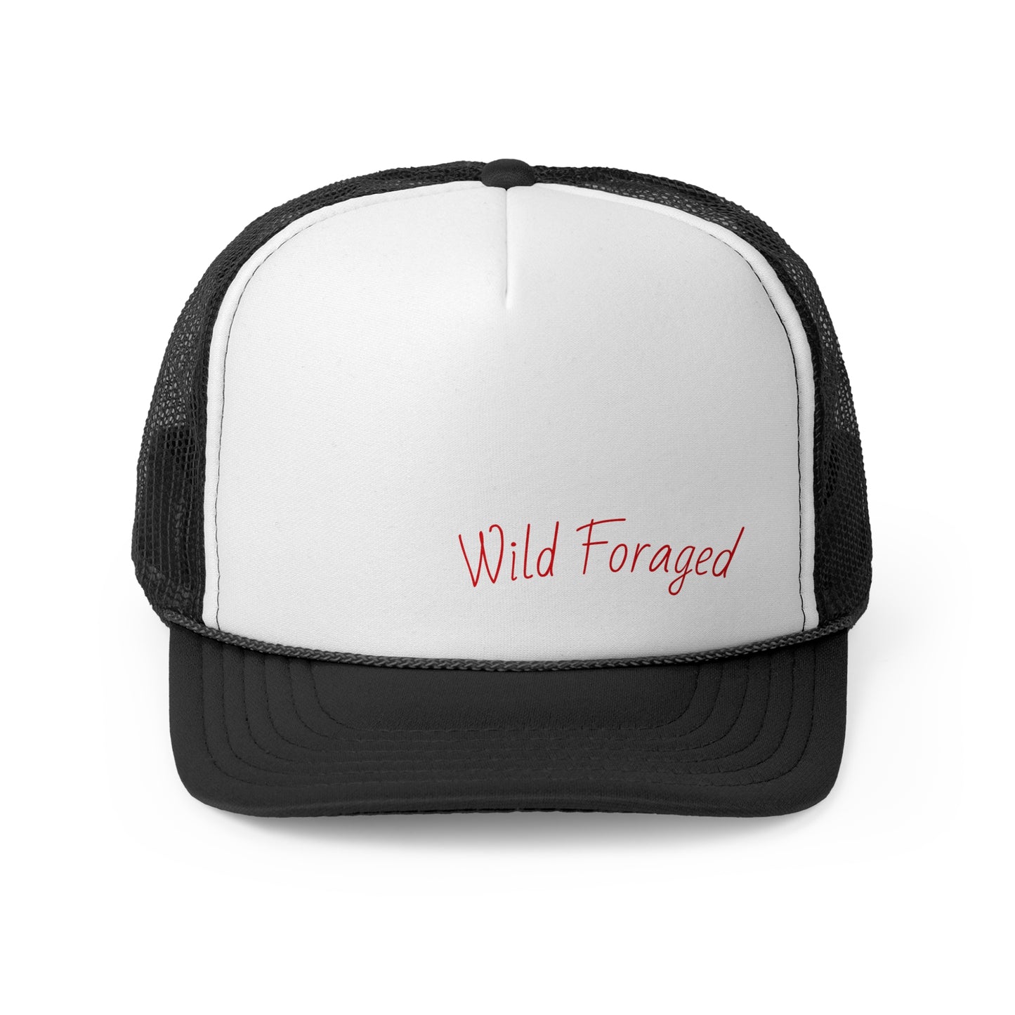 Wild Foraged Trucker Cap, Stylish Outdoor Hat, Gift for Nature Lovers, Camping & Hiking Accessory, Unisex Cap, Custom Headwear
