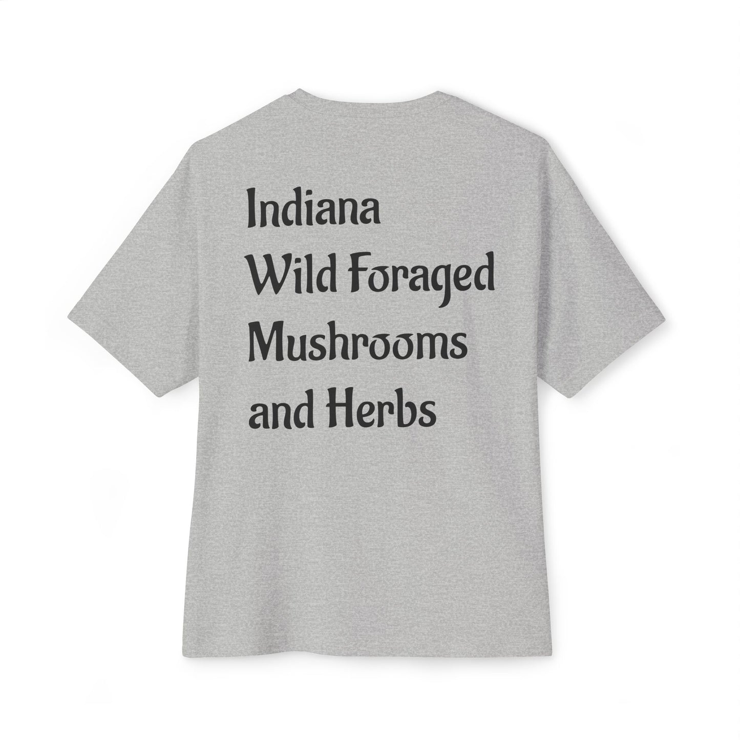 Indiana Wild Foraged Mushrooms Boxy Tee, Unisex Oversized T-Shirt for Nature Lovers, Comfortable Casual Wear, Perfect Gift for [...]