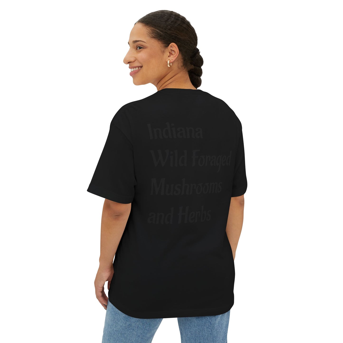 Indiana Wild Foraged Mushrooms Boxy Tee, Unisex Oversized T-Shirt for Nature Lovers, Comfortable Casual Wear, Perfect Gift for [...]