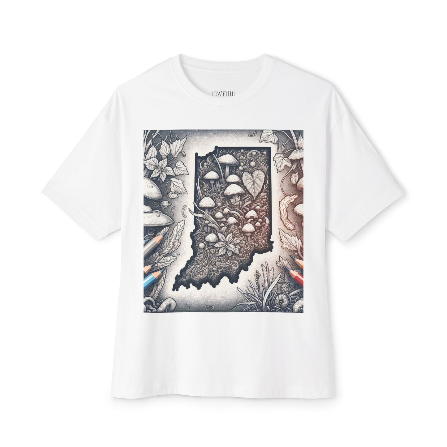 Indiana Wild Foraged Mushrooms Boxy Tee, Unisex Oversized T-Shirt for Nature Lovers, Comfortable Casual Wear, Perfect Gift for [...]