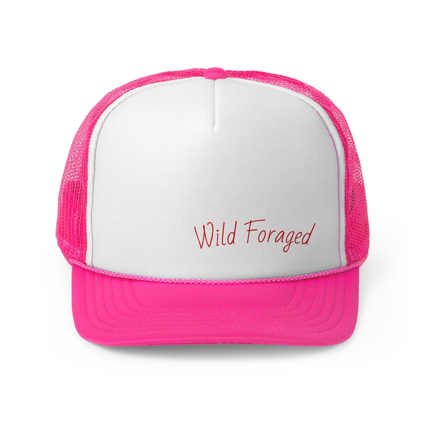 Wild Foraged Trucker Cap, Stylish Outdoor Hat, Gift for Nature Lovers, Camping & Hiking Accessory, Unisex Cap, Custom Headwear