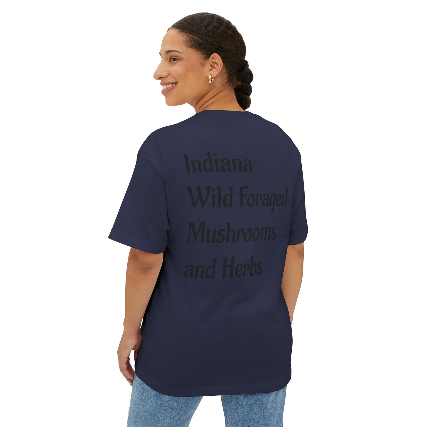 Indiana Wild Foraged Mushrooms Boxy Tee, Unisex Oversized T-Shirt for Nature Lovers, Comfortable Casual Wear, Perfect Gift for [...]