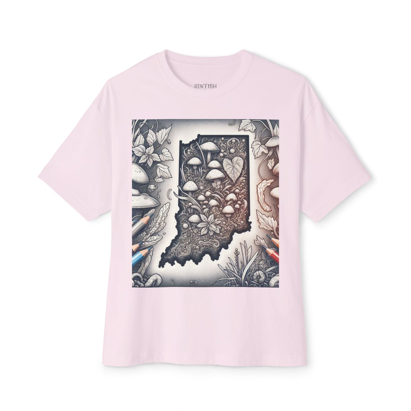 Indiana Wild Foraged Mushrooms Boxy Tee, Unisex Oversized T-Shirt for Nature Lovers, Comfortable Casual Wear, Perfect Gift for [...]