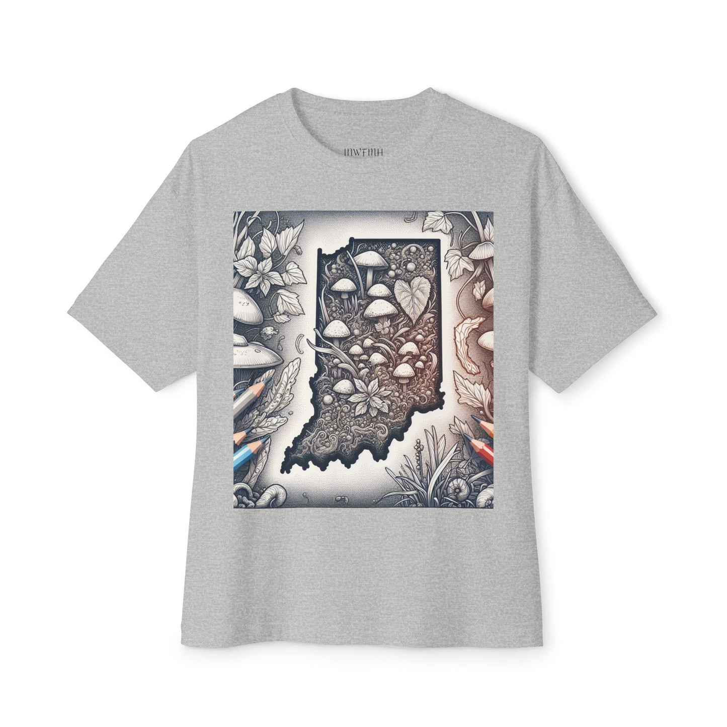 Indiana Wild Foraged Mushrooms Boxy Tee, Unisex Oversized T-Shirt for Nature Lovers, Comfortable Casual Wear, Perfect Gift for [...]