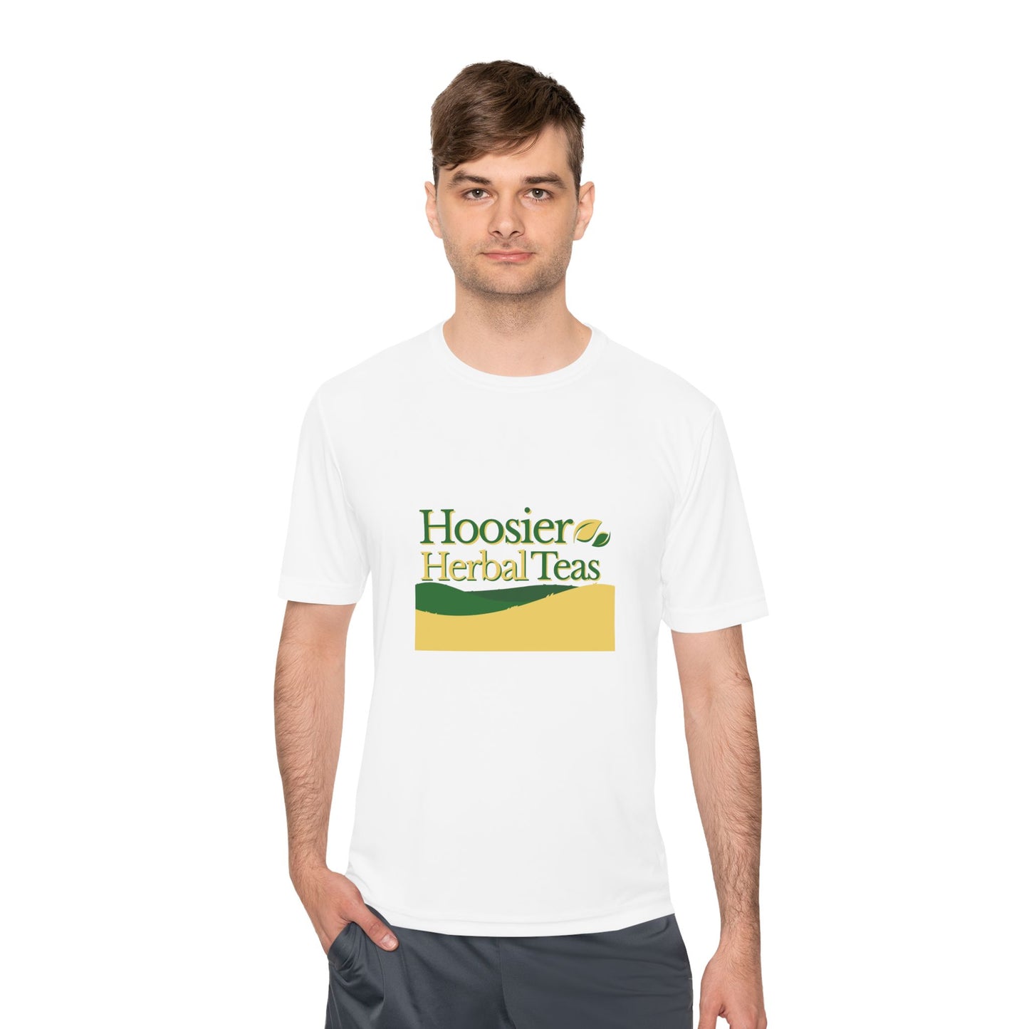 Unisex Moisture Wicking Tee for Herbal Tea Lovers | Comfortable Sportswear, Workout Shirt, Gift for Tea Enthusiasts