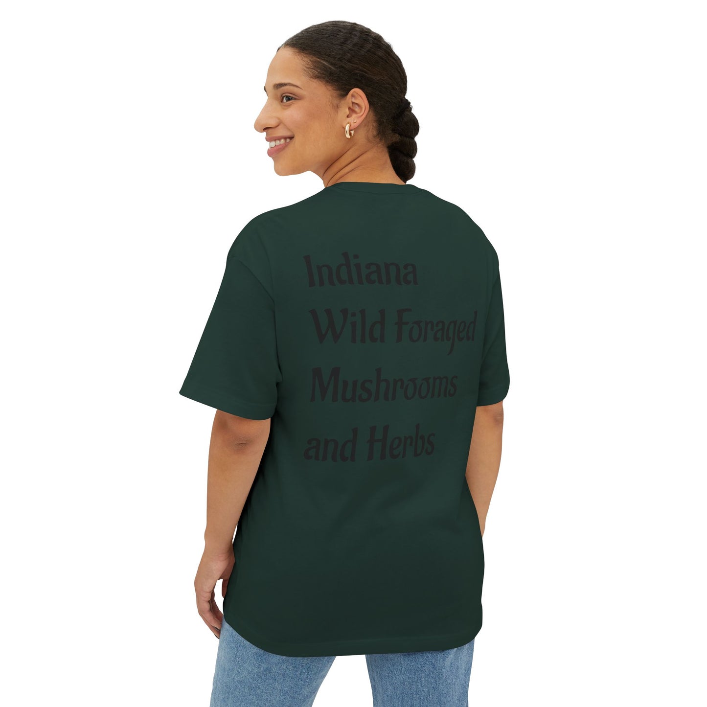 Indiana Wild Foraged Mushrooms Boxy Tee, Unisex Oversized T-Shirt for Nature Lovers, Comfortable Casual Wear, Perfect Gift for [...]