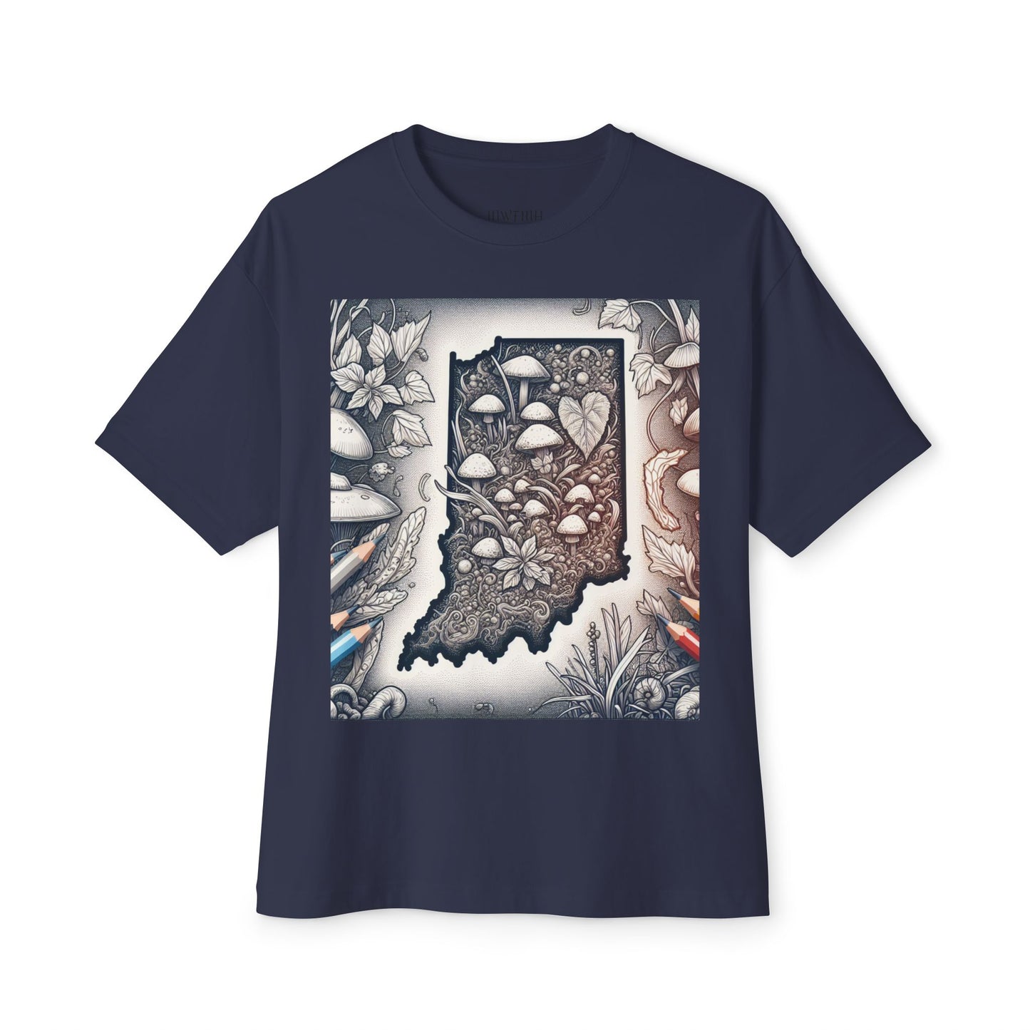 Indiana Wild Foraged Mushrooms Boxy Tee, Unisex Oversized T-Shirt for Nature Lovers, Comfortable Casual Wear, Perfect Gift for [...]